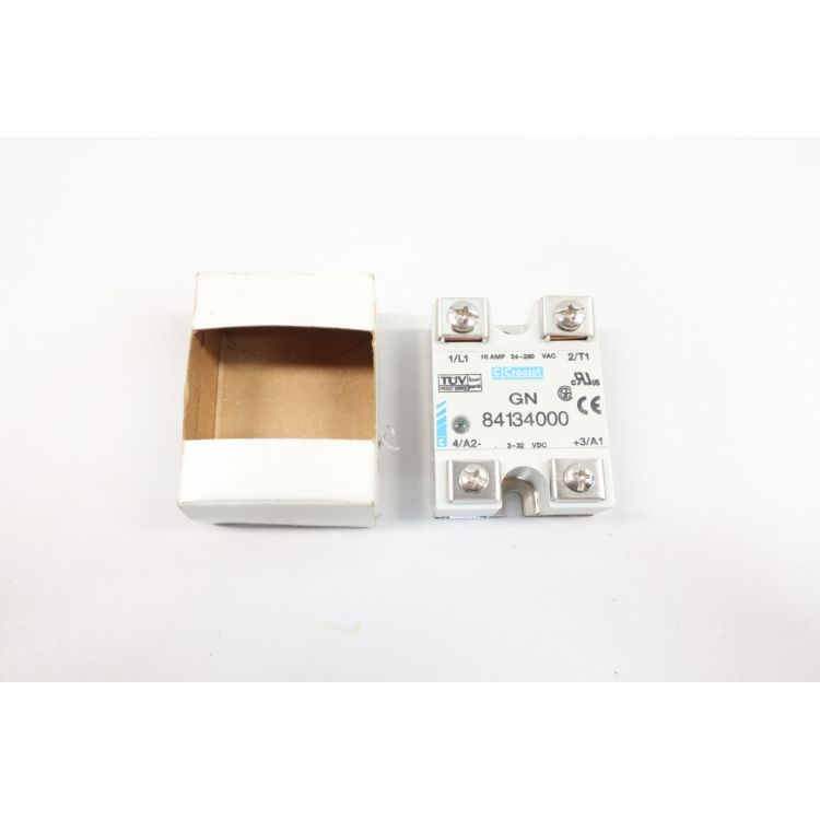 Crouzet 84134000 Solid State Relay 3-32v-dc 10a Amp 24-280v-ac
