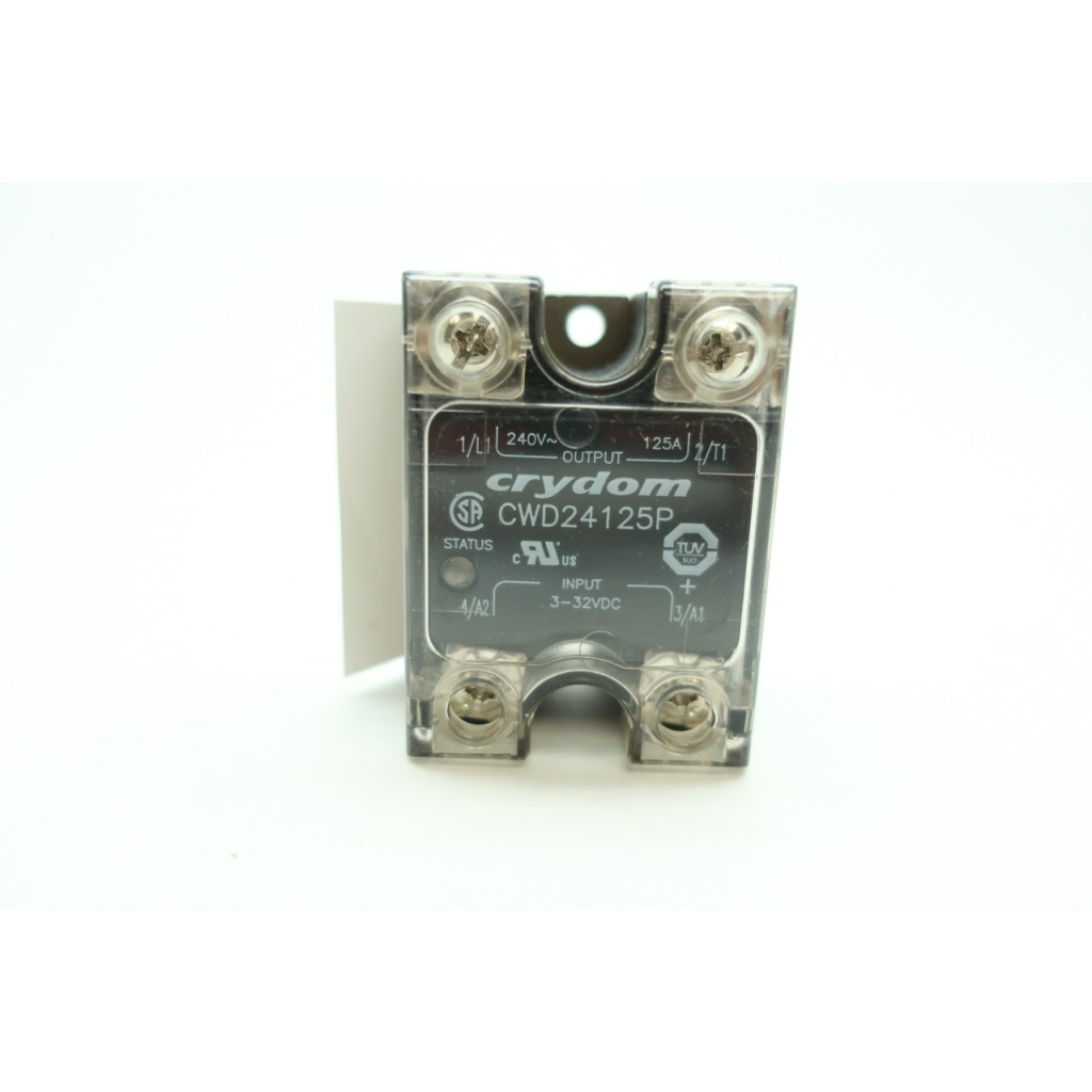Crydom CWD24125P Panel Mount Solid State Relay 3-32v-dc 125a 240v-ac