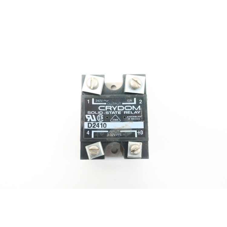 Crydom D2410 Solid State Relay 3-32v-dc 10a Amp 240v-ac