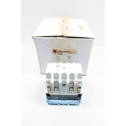 Cutler Hammer A201K3DX Non Reversing Ac Contactor 480v-ac 90a Amp 50hp Size 3