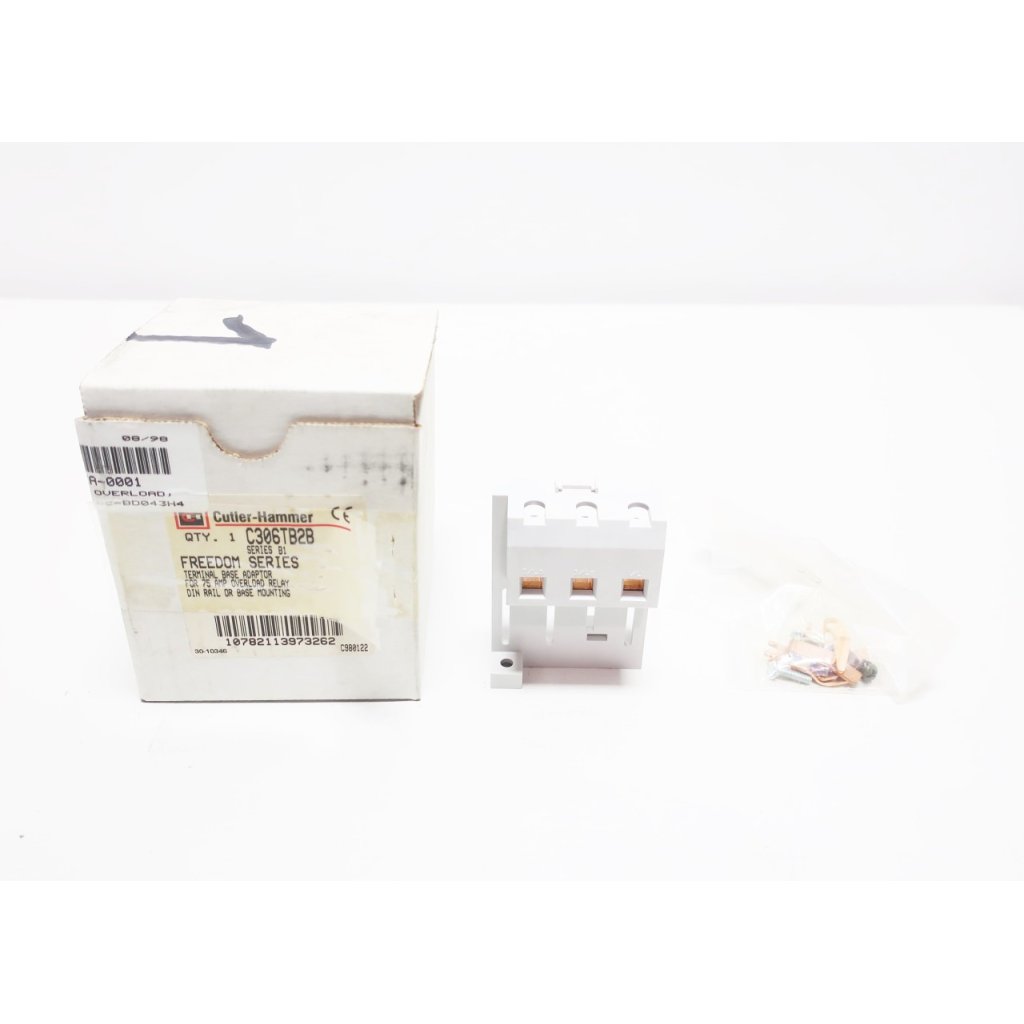 Cutler Hammer C306TB2B Terminal Base Adapter For Overload Relay