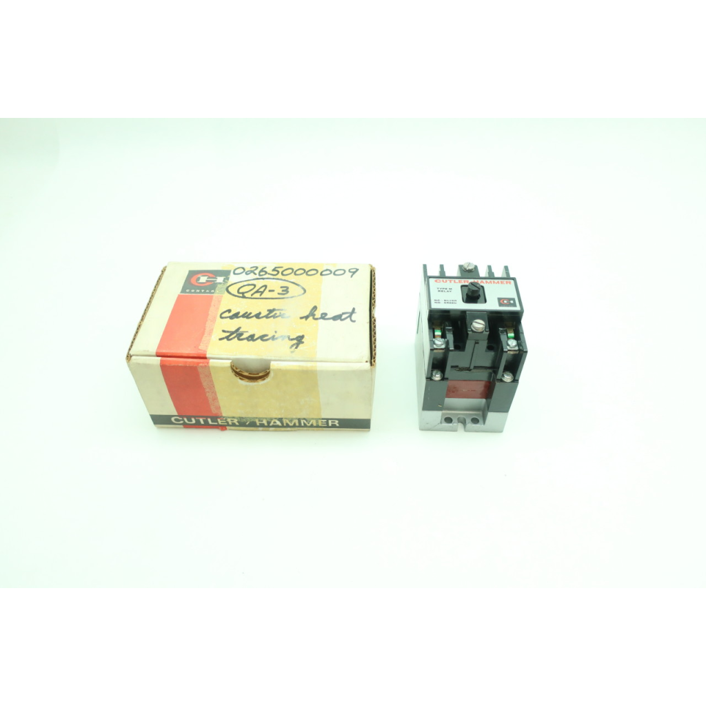 Cutler Hammer D23MR20A Eaton Type M Relay 120v-ac