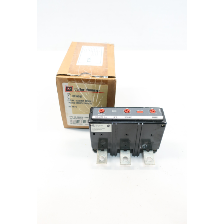 Cutler Hammer KT3150T Circuit Breaker Trip Unit 3p 150a Amp