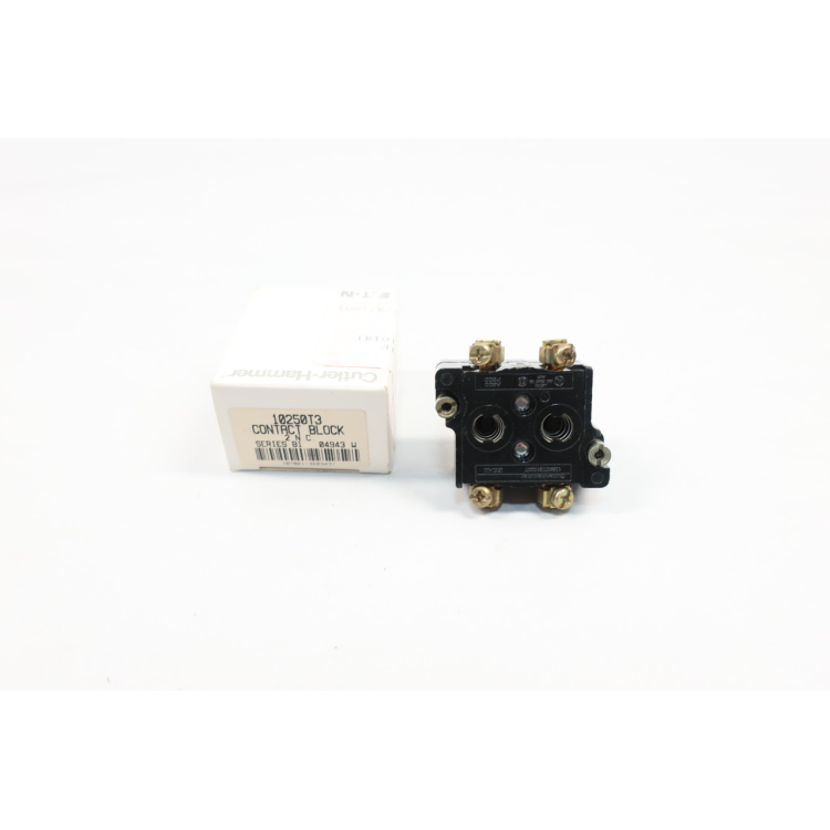 Cutler Hammer 10250T3 Contact Block 2 N.c. Ser B1