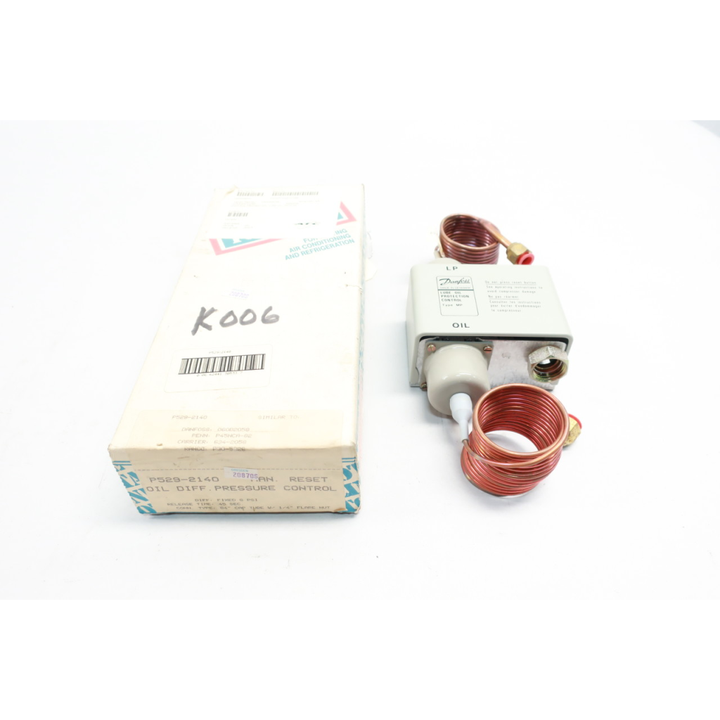 Danfoss P529-2140 Lube Oil Protection Control 6psi