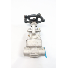 Davis 8GAT3M4 Manual Stainless Wedge Gate Valve 1/2in Npt 800