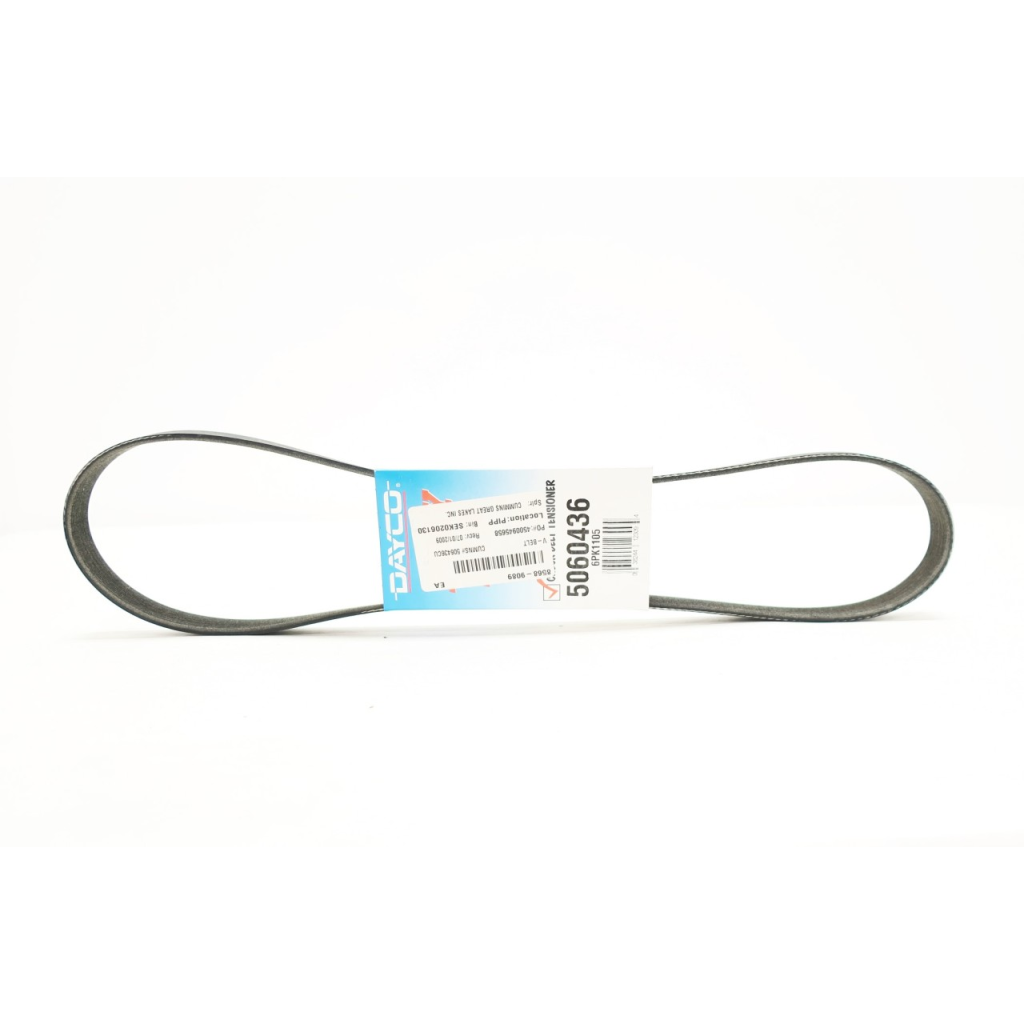 Dayco 5060436 6PK1105 Poly Rib Serpentine 43.6in 0.82in V-belt