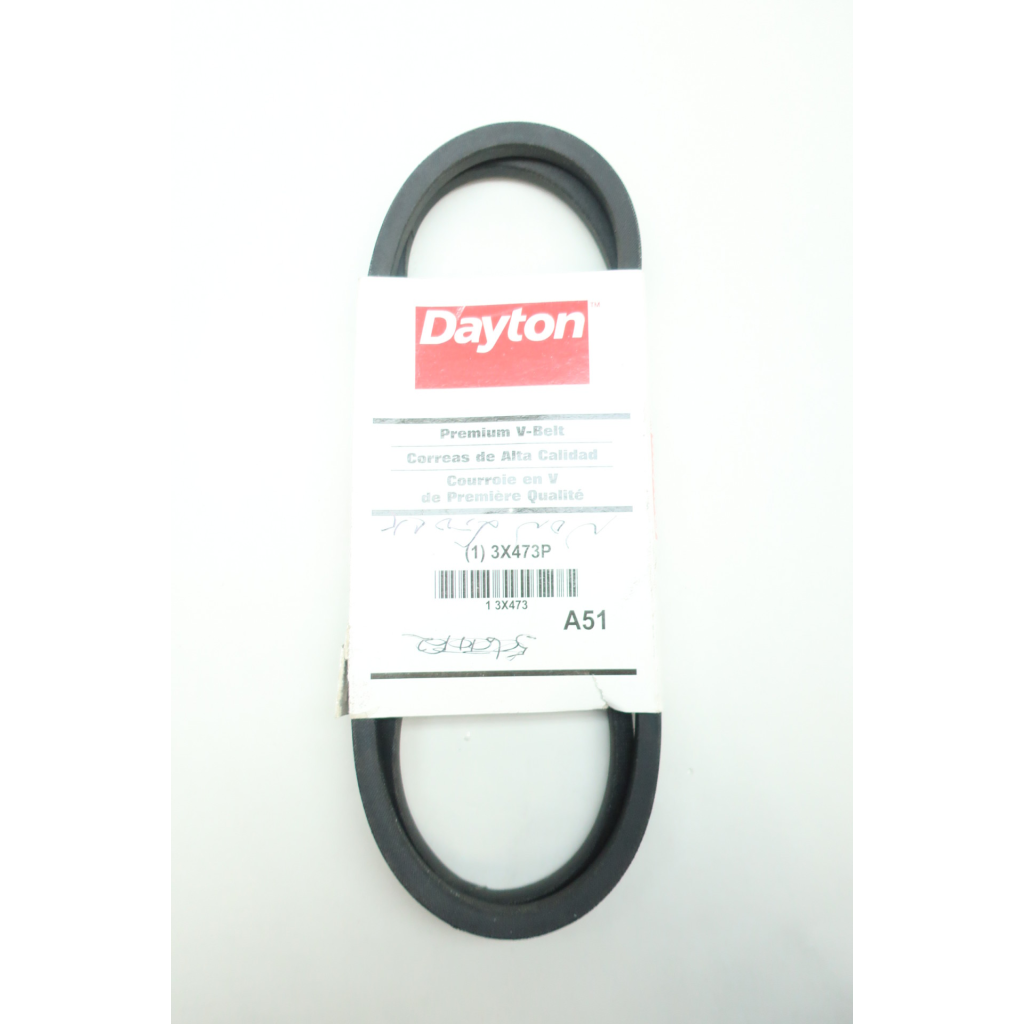 Dayton A51 3X473P V-belt 53in 1/2in