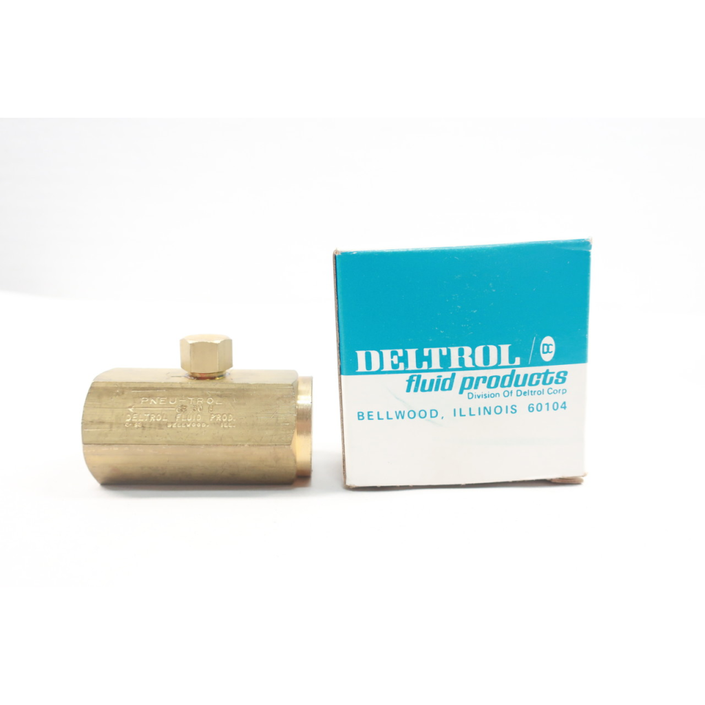 Deltrol CP30B Pneu-trol Check Valve 1/2in Npt