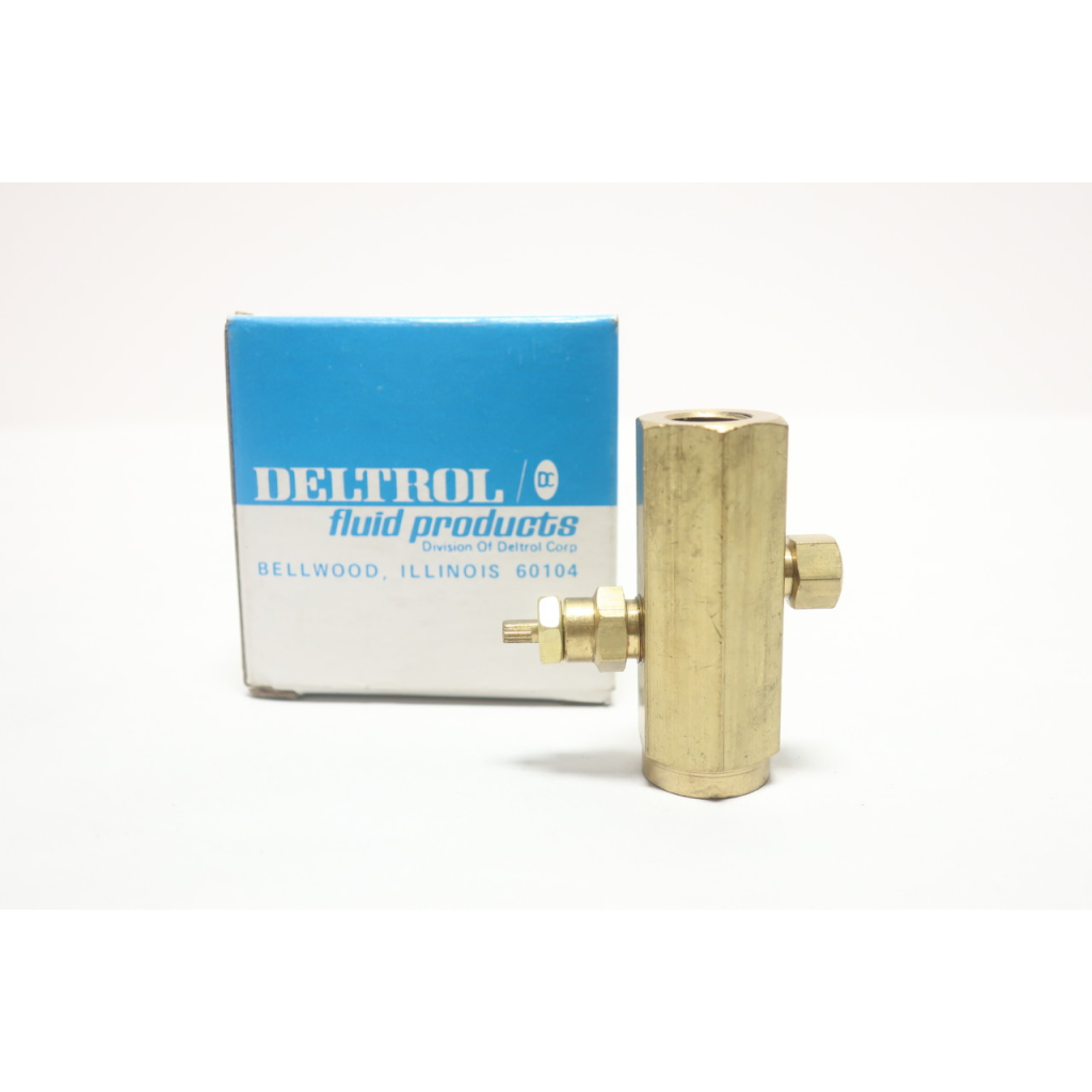 Deltrol 10000-02 Pneu-trol Flow Control Valve 1/4in Npt