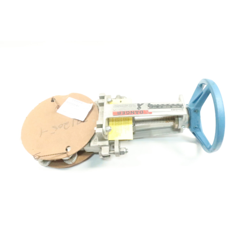 Dezurik KGC-ES 9545693R003 Manual Stainless Flanged Knife Gate Valve 4in