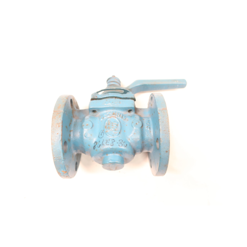 Dezurik Manual Iron Flanged Plug Valve 2in