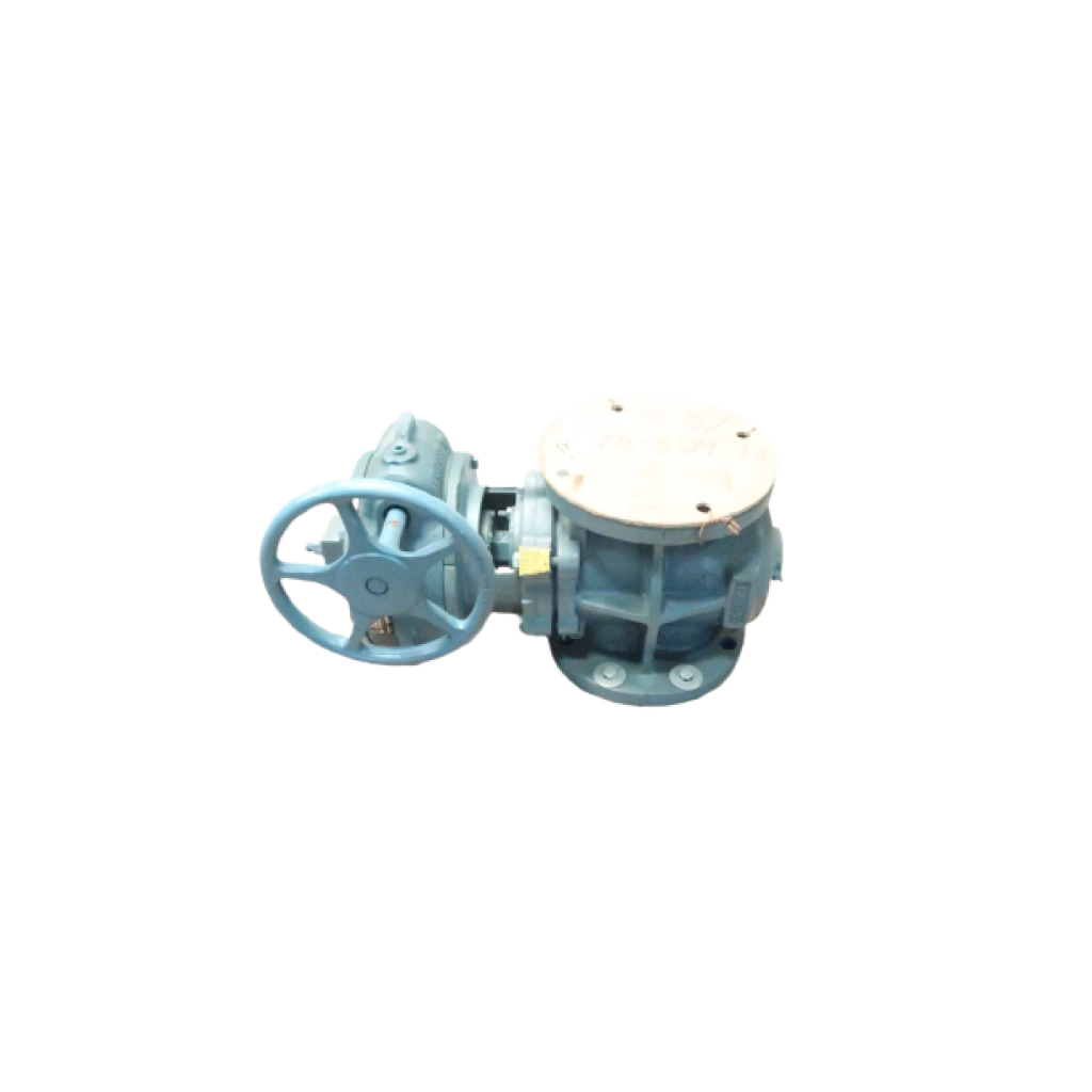 Dezurik 8209489RC03 Manual Iron Plug Valve 4in