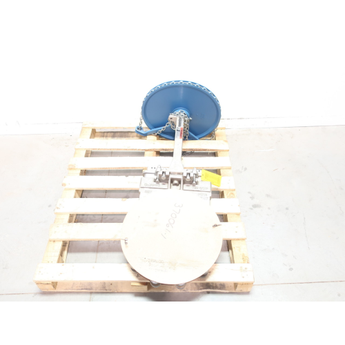 Dezurik 9652389R001 Manual Stainless Lugged Knife Gate Valve 12in