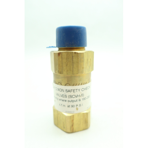 Dixon SCVH-6 Brass Safety Check Valve 3/4in Npt