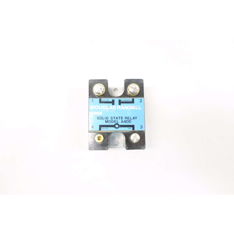 Douglas Randall A40D Kidde Solid State Relay 90-260v-ac 480v-ac 40a
