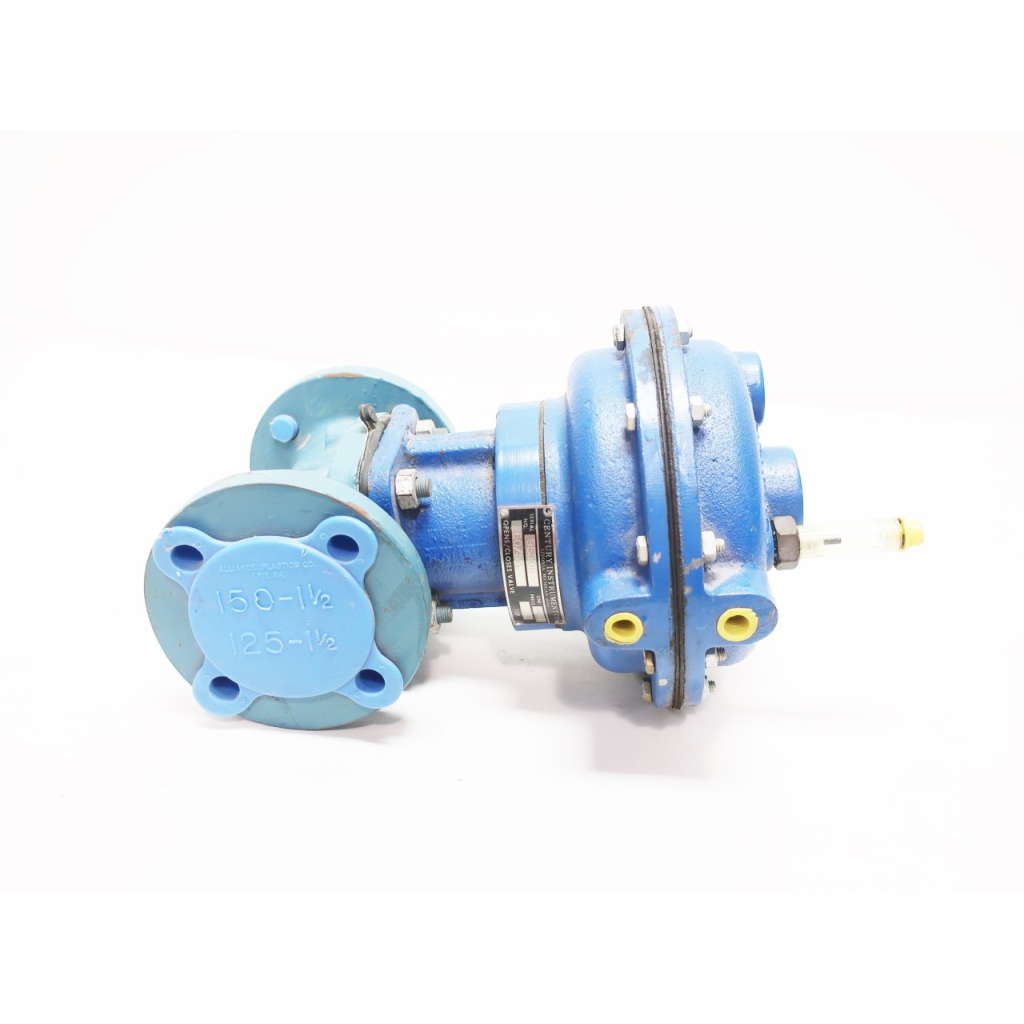 Dow 630-C Century Instrument Pneumatic Flanged 1-1/2in Diaphragm Valve