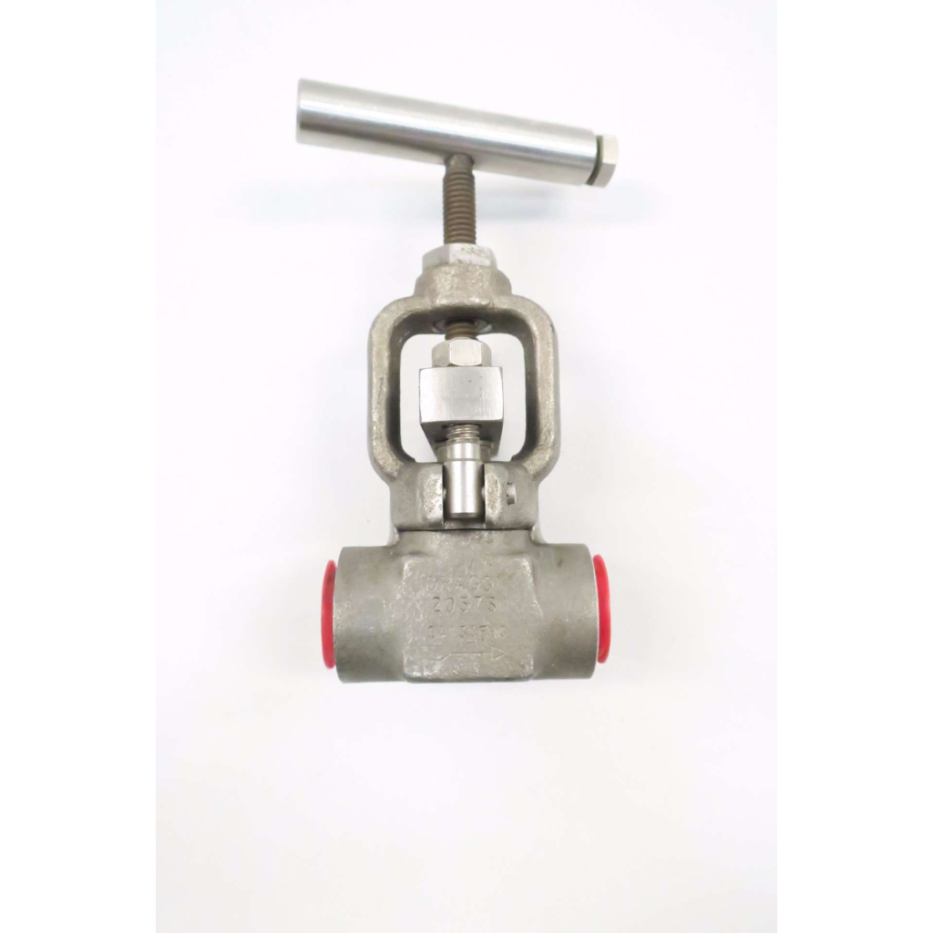 Dragon 2057SW Socket Weld 1/2 In Stainless Hydraulic Needle Valve