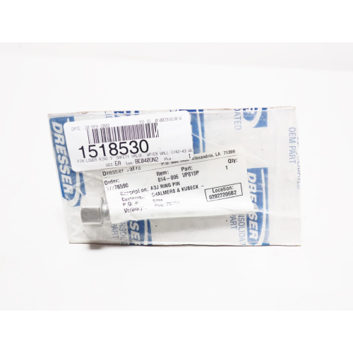 Dresser VP813P Valve Adjustment Ring Pin