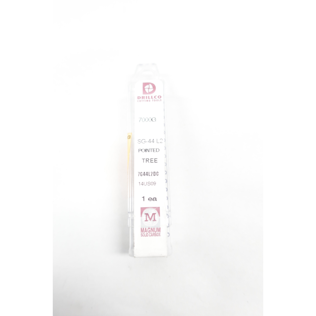 Drillco 7G44L2DC Pointed Tree Carbide Bur