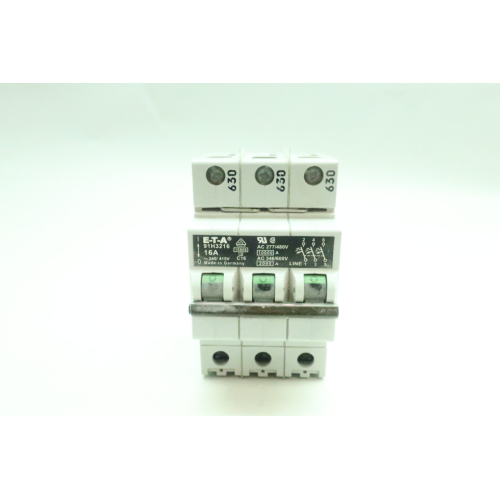 E-t-a 91H3216 Circuit Breaker 3p 16a Amp 240/415v-ac