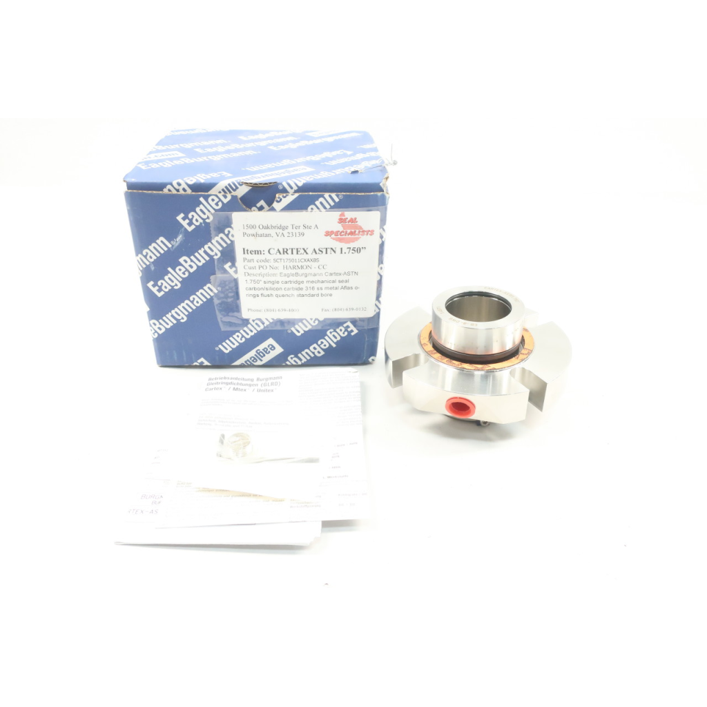 Eagle Burgmann SCT175011CXAXBS Ss Mechanical Seal 1.75in