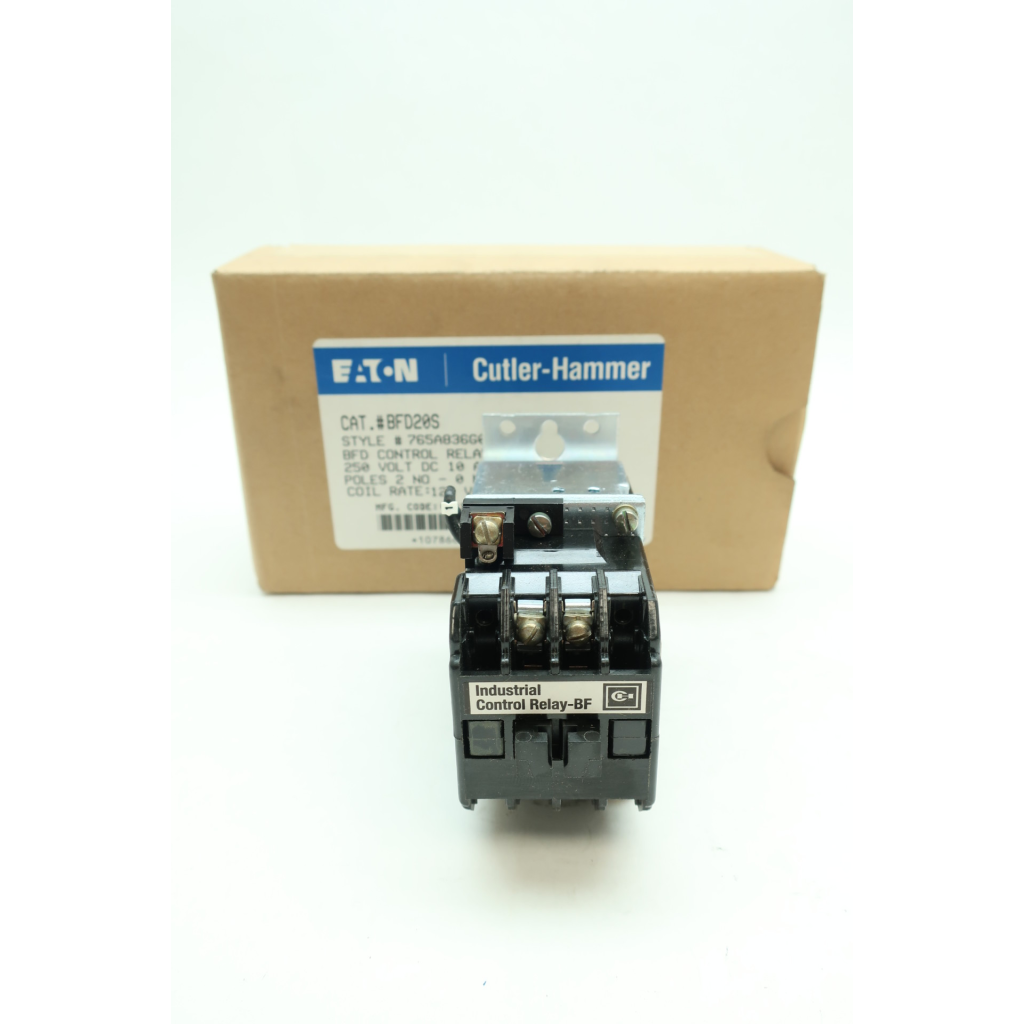 Eaton BFD20S Cutler Hammer Control Relay 120v-dc
