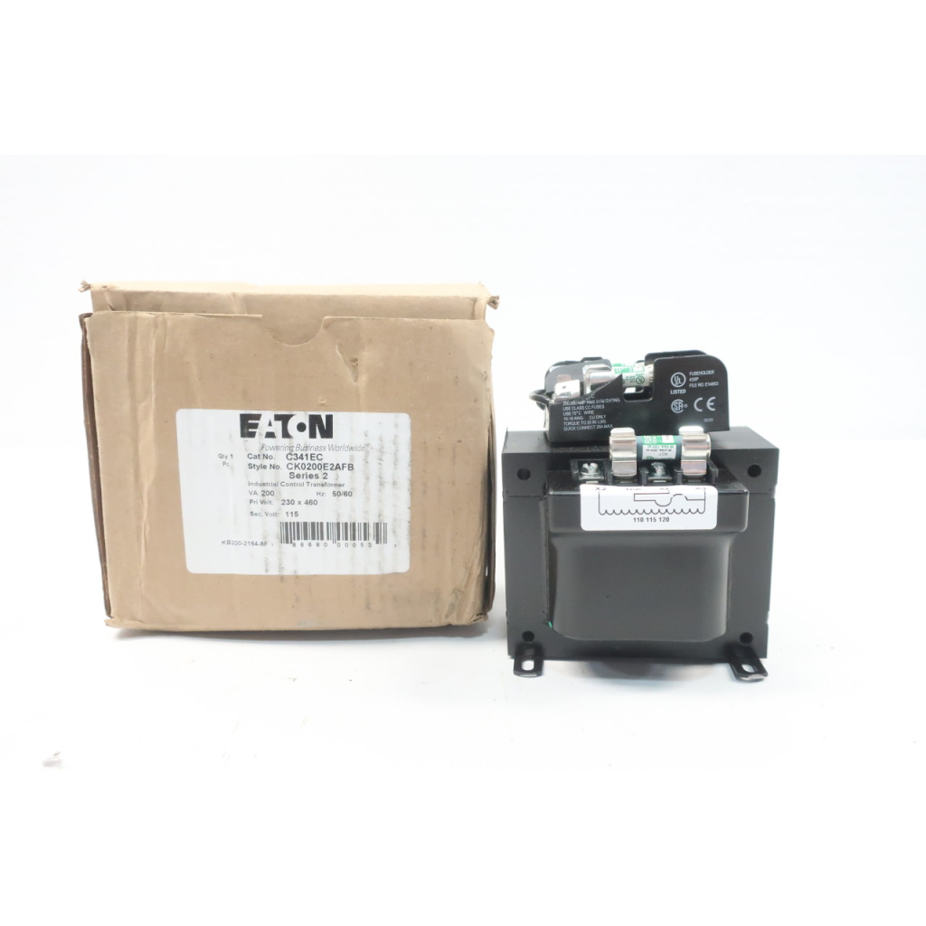 Eaton C341EC Voltage Transformer 200va 230/460v-ac 115v-ac