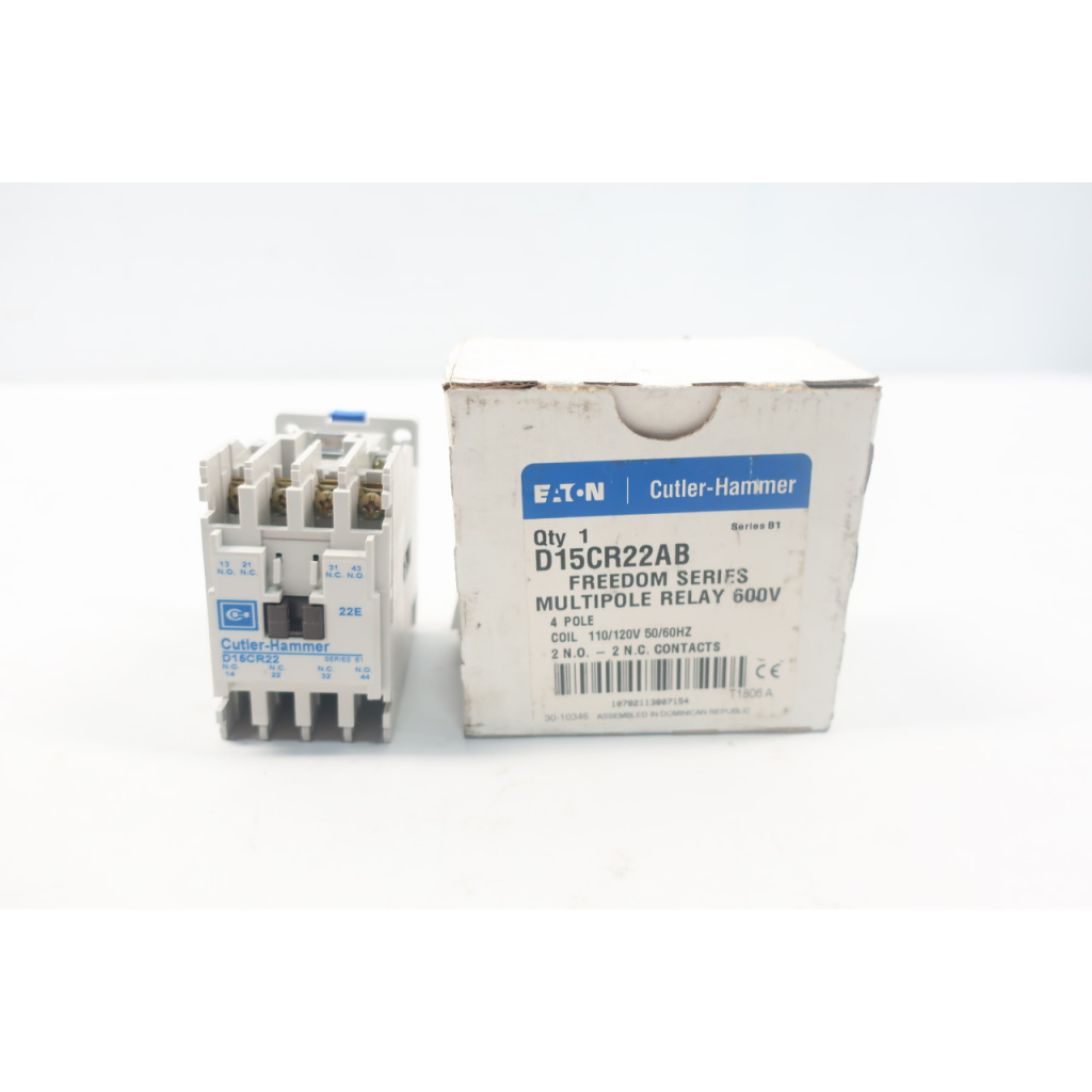 Eaton D15CR22AB Freedom Series Control Relay 120v-ac