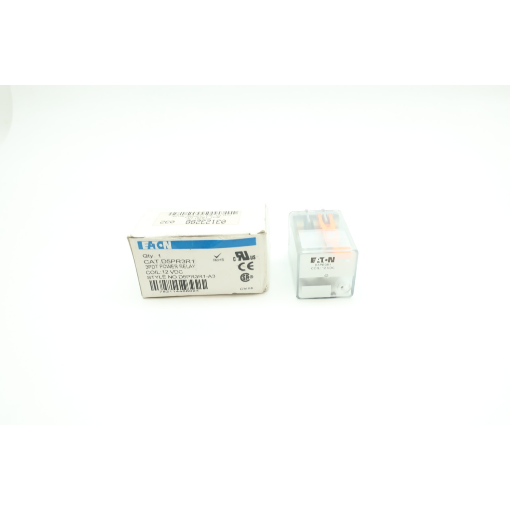Eaton D5PR3R1 Relay 12v-dc