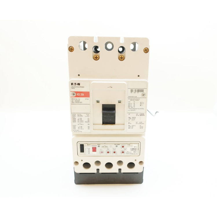 Eaton KD3400F KES3400LSIG 3p 400a Amp 600v-ac Molded Case Circuit Breaker