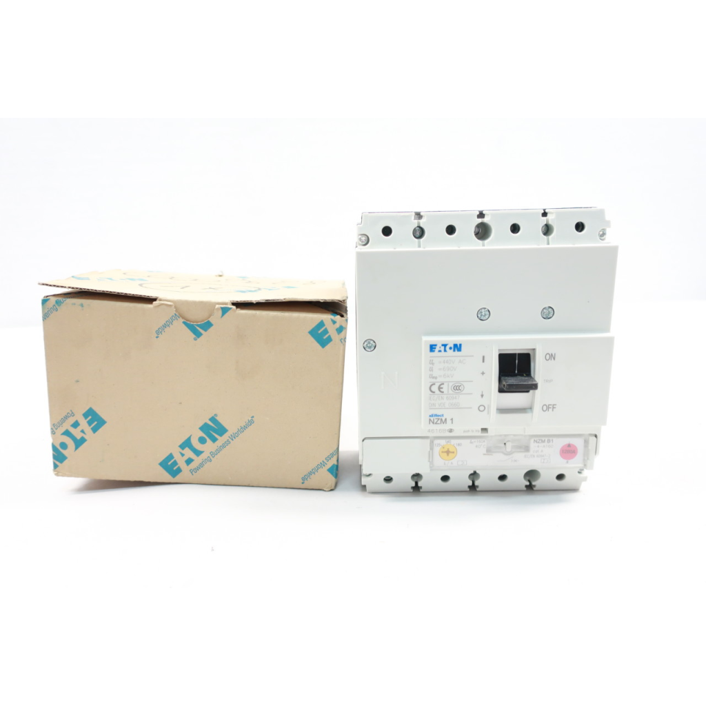 Eaton NZMB1-4-A160 Molded Case Circuit Breaker 4p 160a 440v-ac