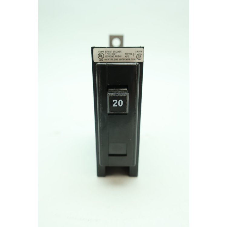Eaton QBHW1020 20a 1p Molded Case Circuit Breaker 120/240v-ac