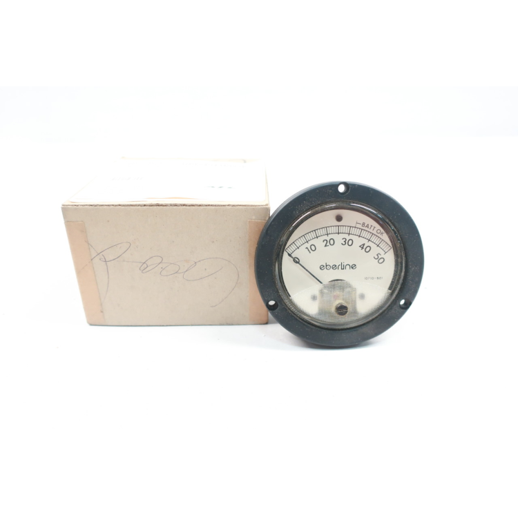 Eberline 10710-B01 Panel Meter 0-50