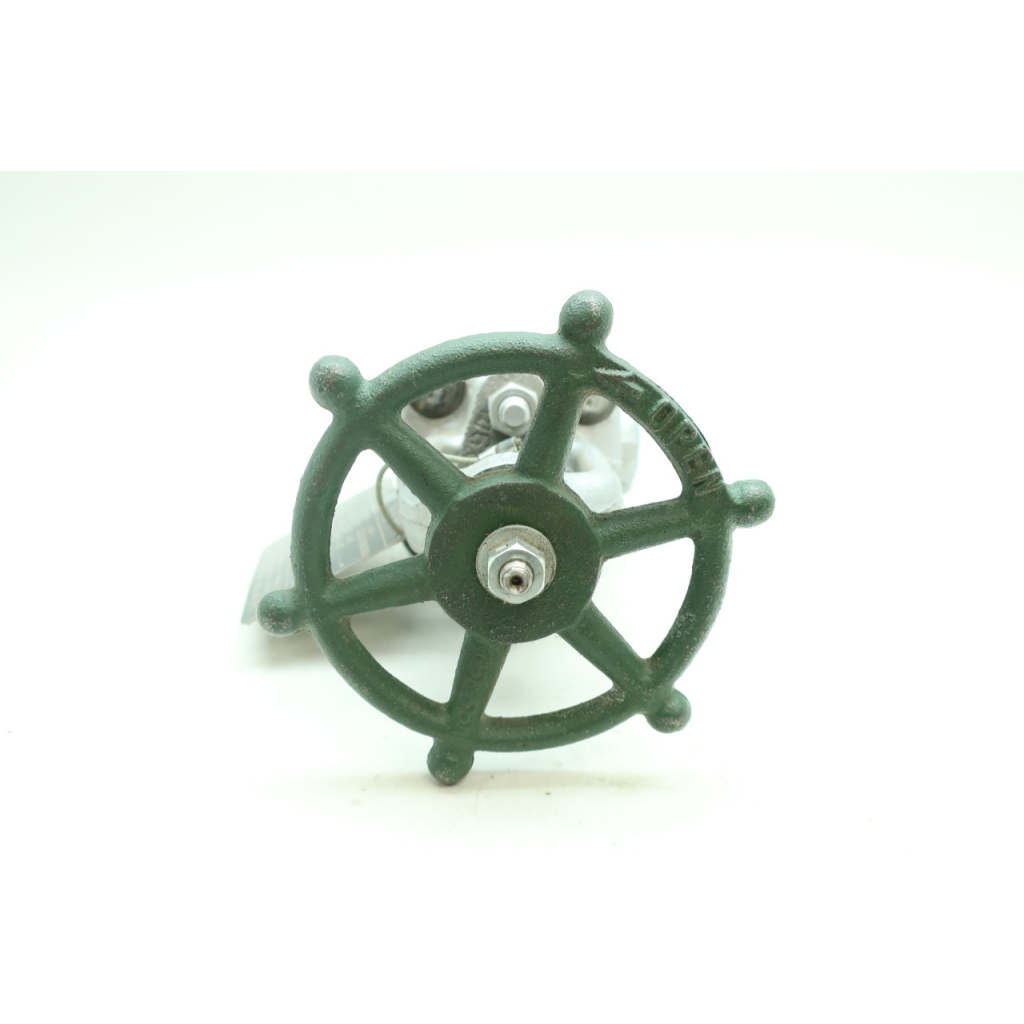 Edward Valve A849Y Right Angle Manual Steel Socket Weld Valve 3/4in