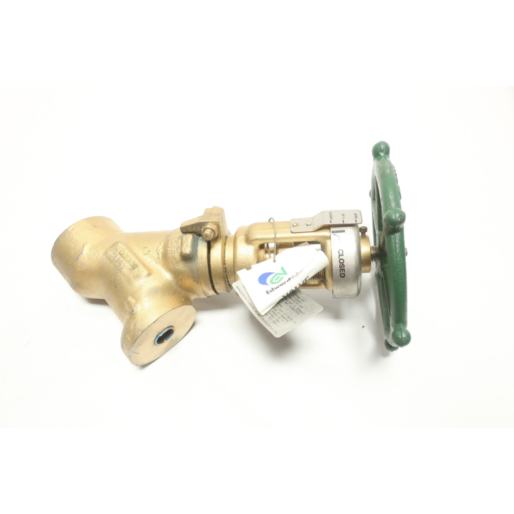 Edward Valve DC66224F22 Manual Steel Globe Valve 2680 1/2in