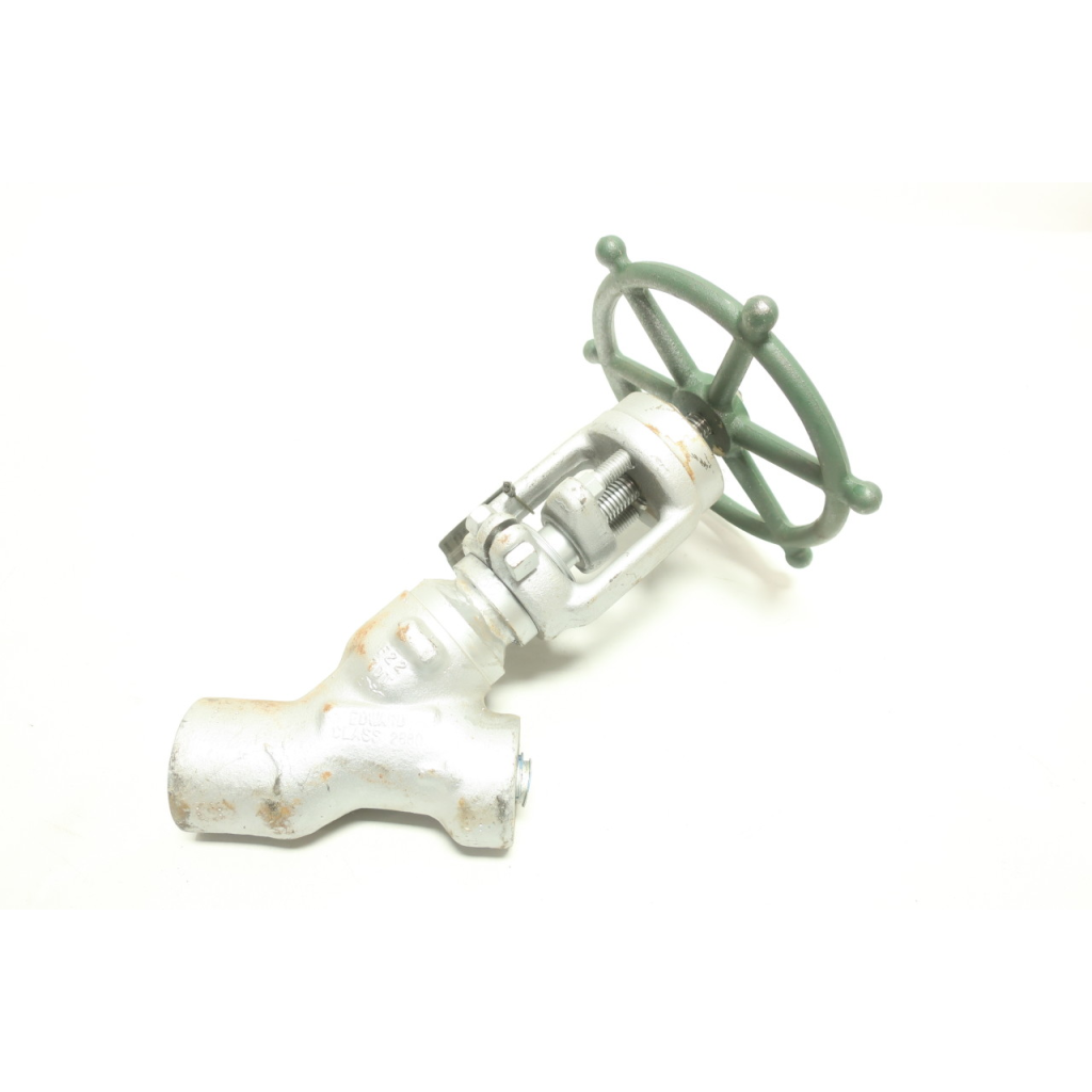 Edward Valve D66124F22 Univalve Manual Steel Socket Weld Globe Valve 2680 1/2in