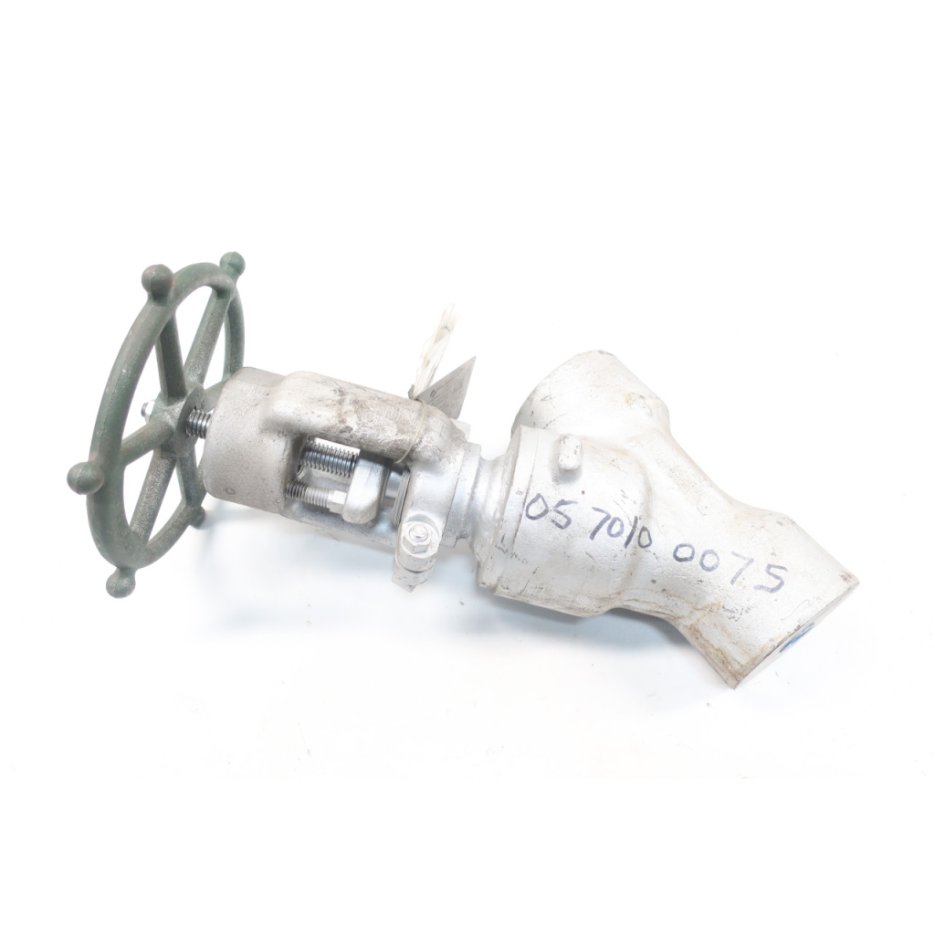 Edward Valve D66224F22 Univalve 2680 Steel Socket Weld 1/2in Globe Valve