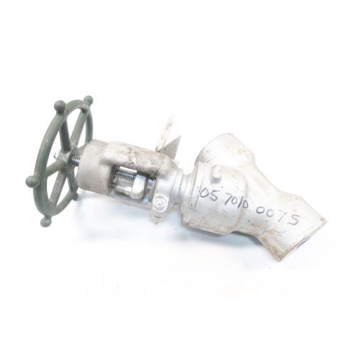 Edward Valve D96124F22 Univalve 4500 Steel Socket Weld 1/2in Globe Valve