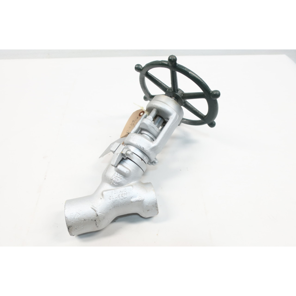 Edward Valve D66224 Manual Steel Socket Weld Globe Valve 3/8in 2680