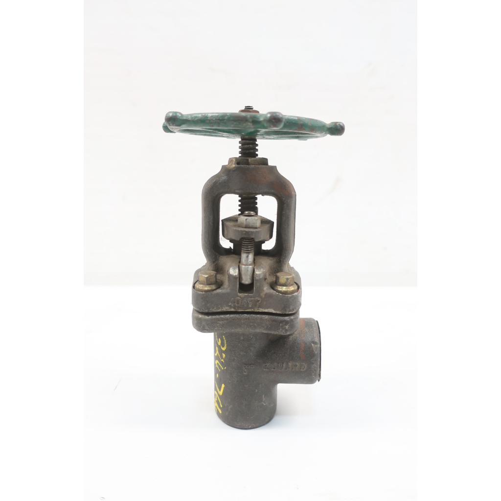 Edward Valve 855Y Manual Steel 600 Socket Weld 1in Angle Globe Valve