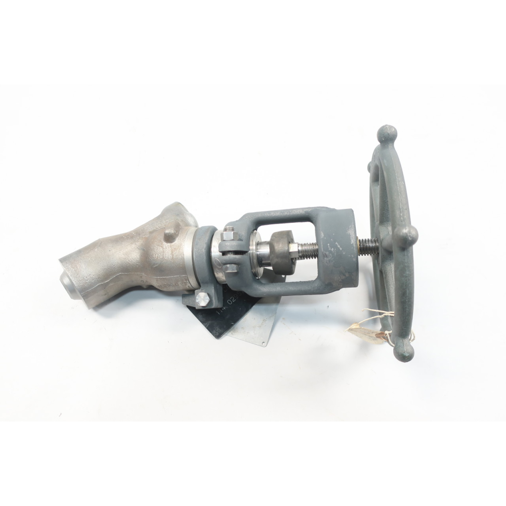 Edwards D36228F316LFJT1 Manual Stainless Butt Weld Globe Valve 1500 3/4in