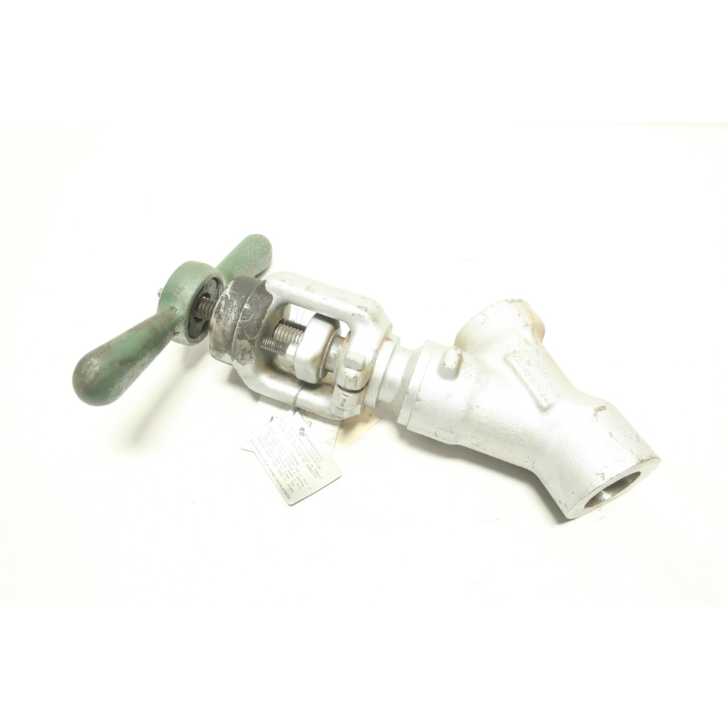 Edwards D66124 Univalve Steel Socket Weld Globe Valve 1-1/2in 2680