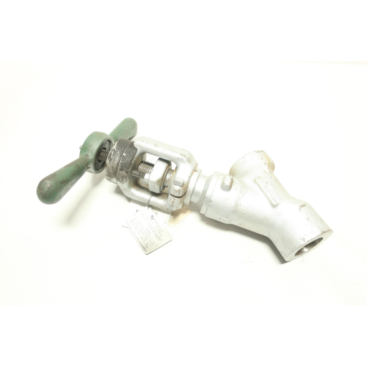 Edwards D66124 Univalve Steel Socket Weld Globe Valve 1-1/2in 2680