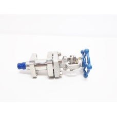 Eg&g Type G8 Sealol Eagle 800 Stainless Flanged 3/4in Bellows Seal Globe Valve