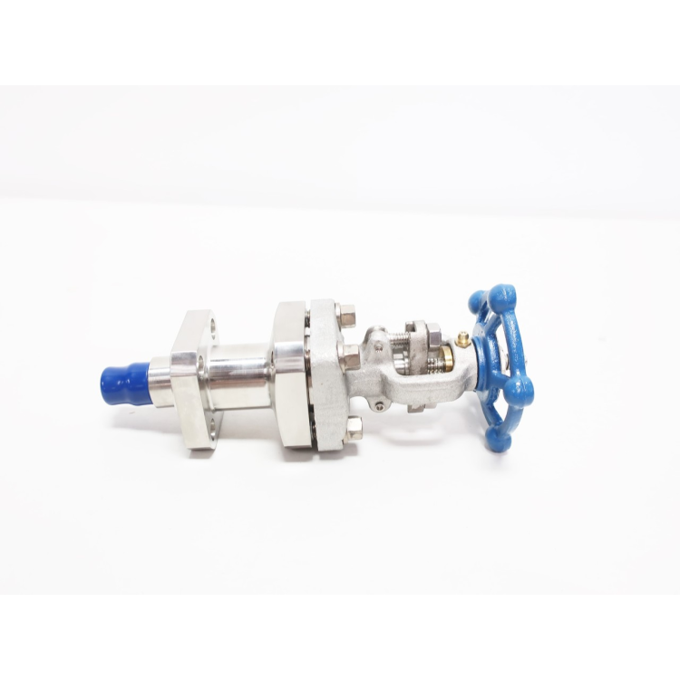 Eg&g Type G8 Sealol Eagle 800 Stainless Flanged 3/4in Bellows Seal Globe Valve