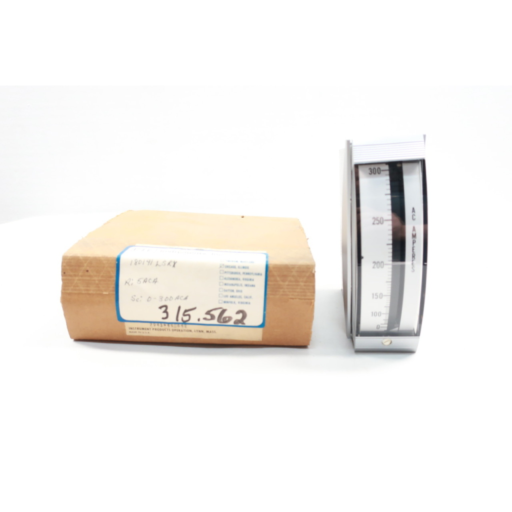 Eil Instruments 180141LSRX Panel Meter 0-300aca