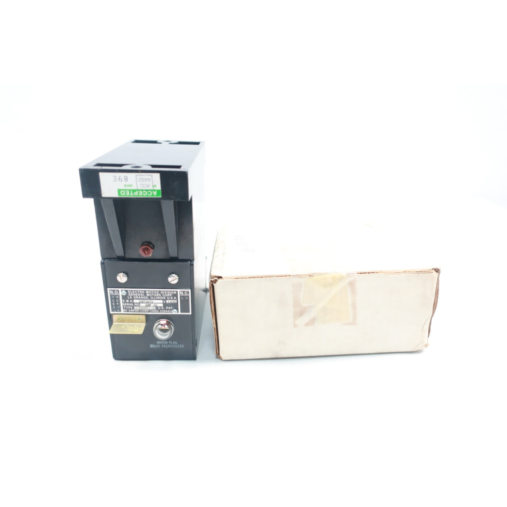 Electro Motive 8371879 36330019-07 Relay 120v-dc