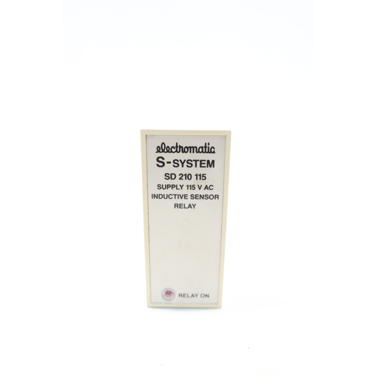 Electromatic SD 210 115 Inductive Sensor Relay 115v-ac