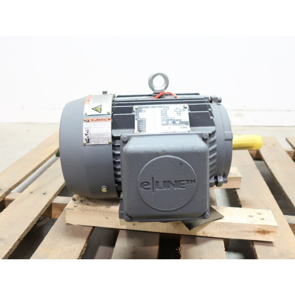 Emerson ELT5E1D 184t 3ph 5hp 3500rpm 208-230/460v-ac Ac Motor